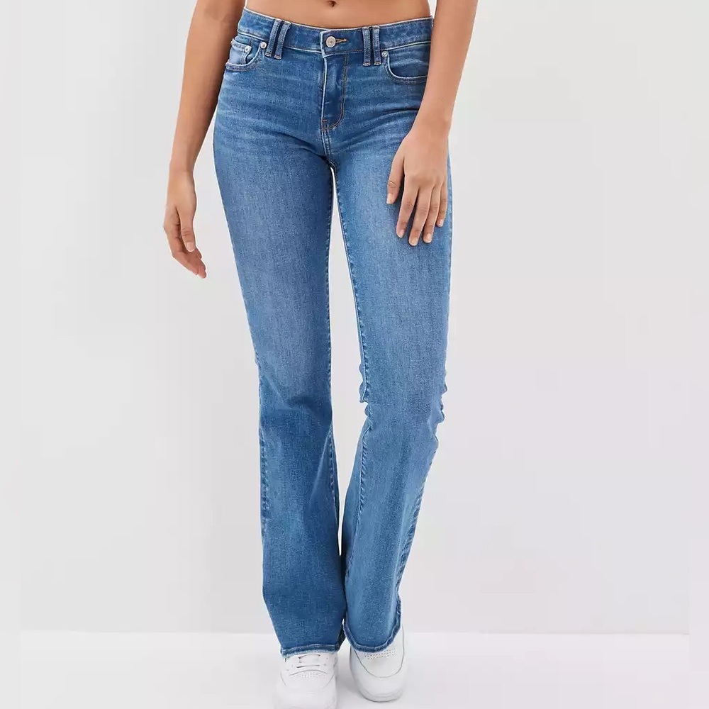 American Eagle Ne(x)t Level Low-Rise Flare Jean